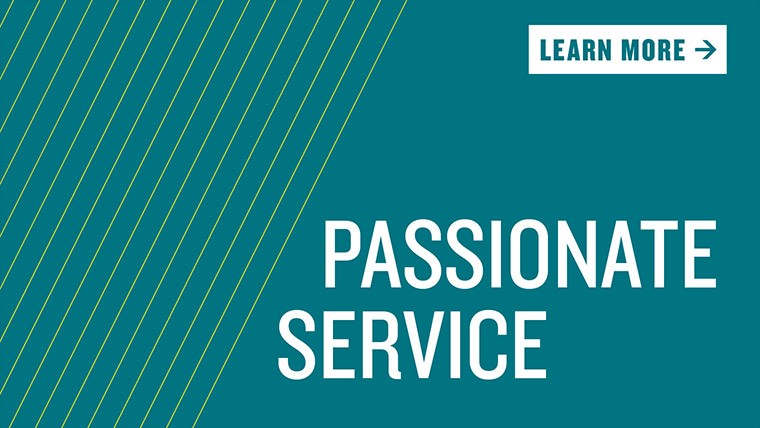 passionate service