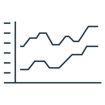 icon of line graphs